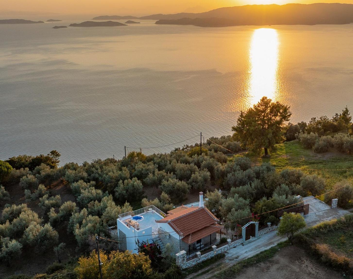 Villa Marouda Glossa Exterior foto