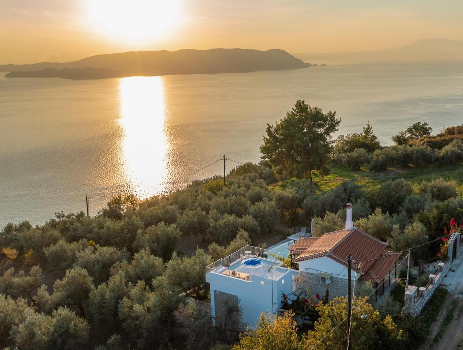 Villa Marouda Glossa Exterior foto